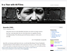 Tablet Screenshot of inayearwith44films.com